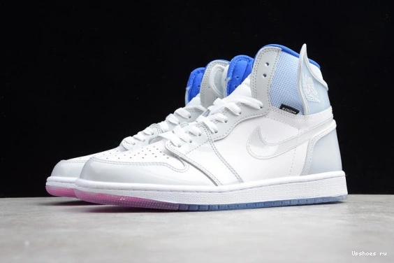 Air Zoom 1 Jordan White  Blue Retro CK6637-104 CK6637-104 High Racer 0602